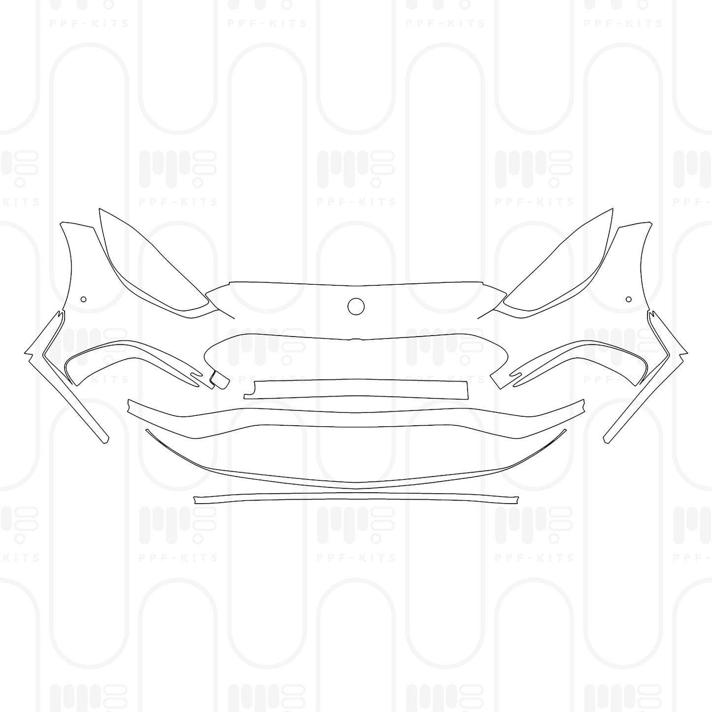 PPF prédécoupé Mercedes-Benz C Class Estate AMG C43 2025