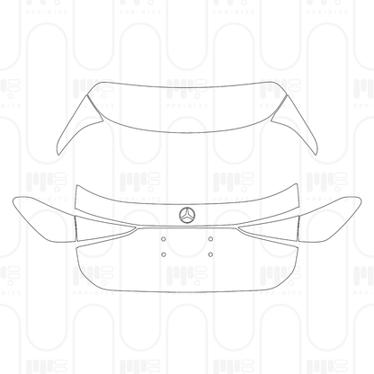 PPF prédécoupé Mercedes-Benz C Class Estate AMG C43 2025