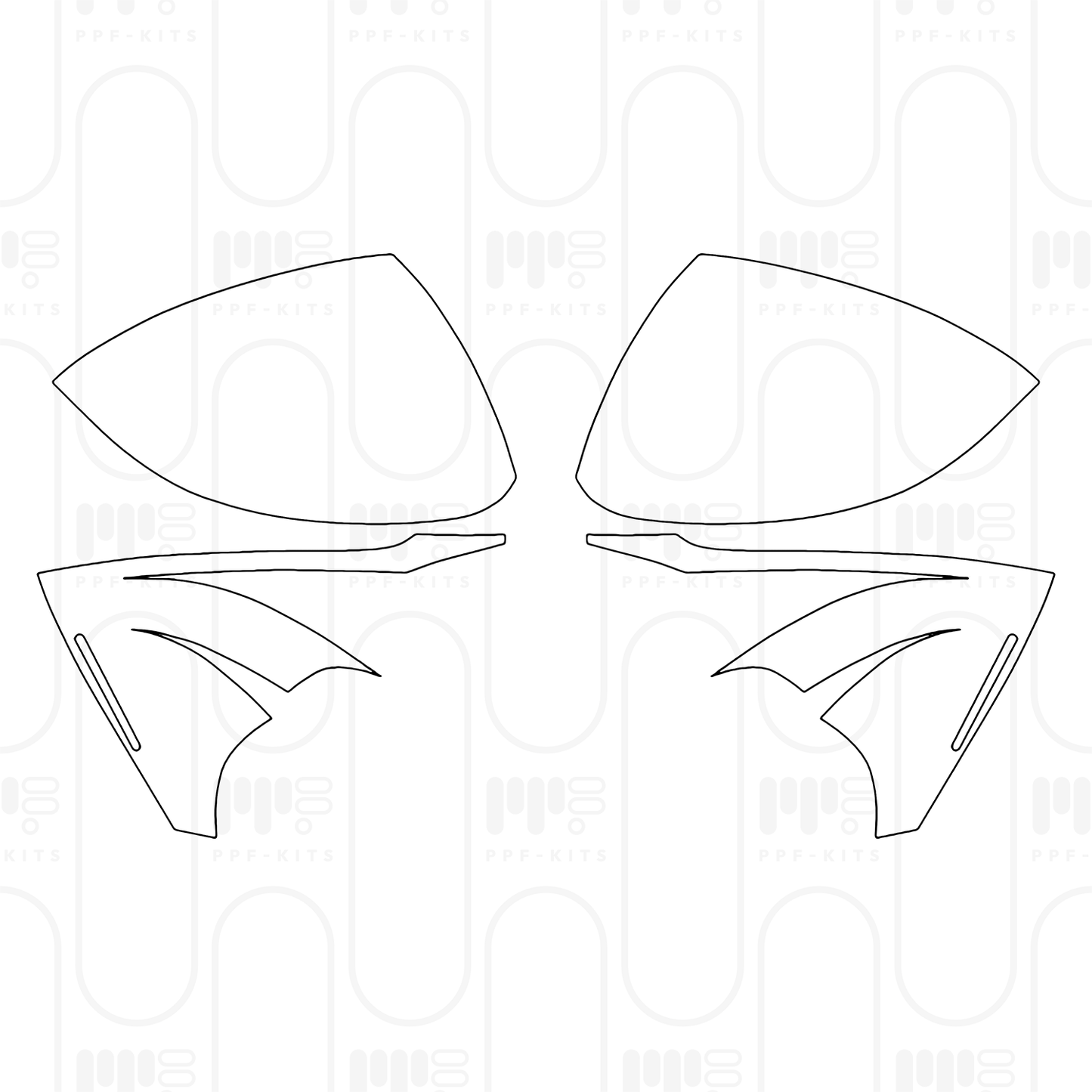 PPF prédécoupé Mercedes-Benz C Class Sedan AMG Line Extended Wheelbase 2025