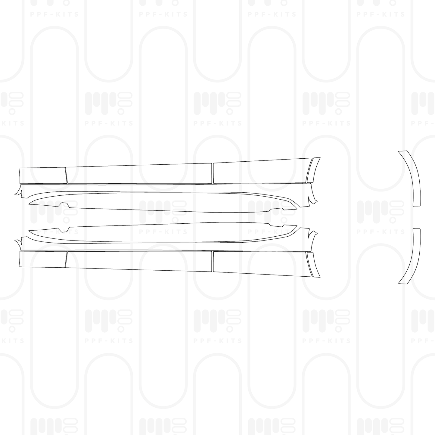 PPF prédécoupé Mercedes-Benz C Class Estate AMG C43 2025