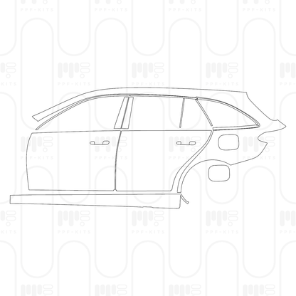 PPF prédécoupé Mercedes-Benz C Class Estate Base 2025