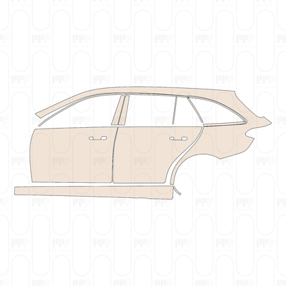 PPF prédécoupé Mercedes-Benz C Class Estate Base 2024
