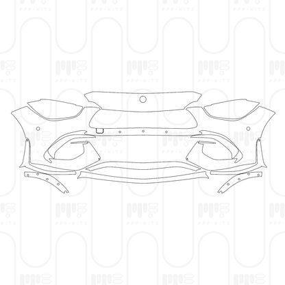 PPF prédécoupé Mercedes-Benz C Class Sedan AMG C63 S e Performance 2025