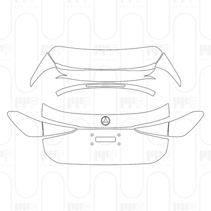 PPF prédécoupé Mercedes-Benz C Class Estate AMG C63 S e Performance 2025