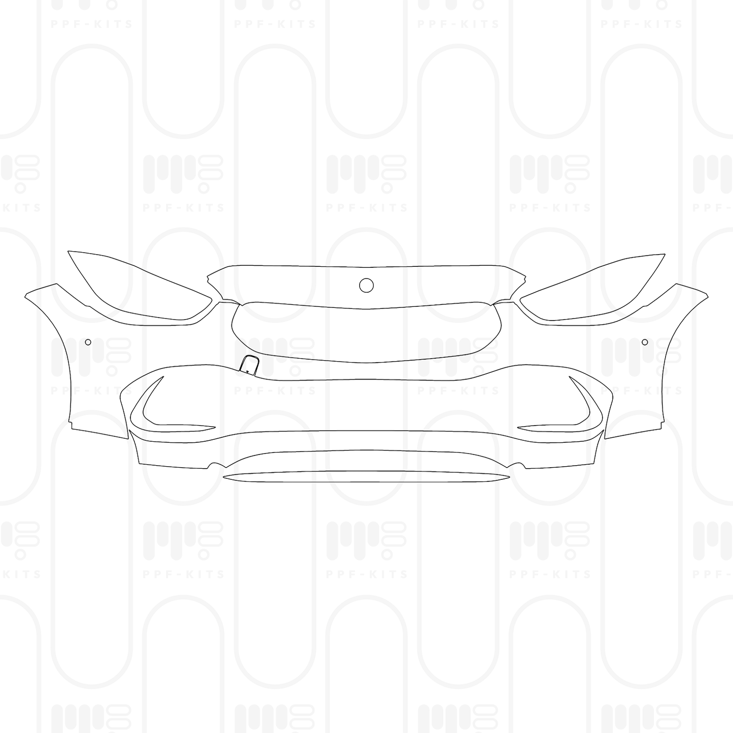 PPF prédécoupé Mercedes-Benz C Class Sedan Base Standard Wheelbase 2025