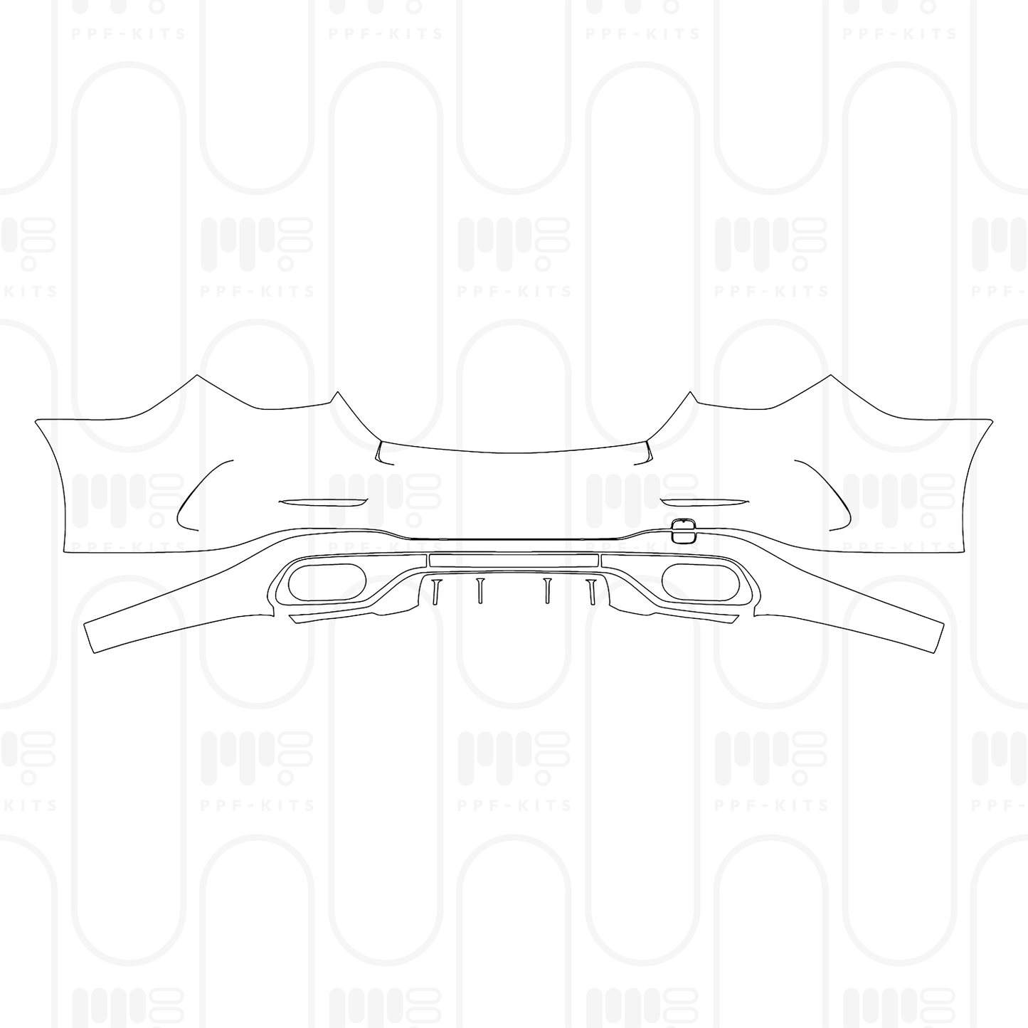 PPF prédécoupé Mercedes-Benz C Class Sedan AMG C43 2025