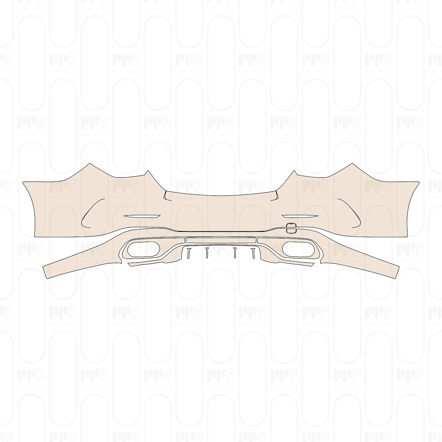 PPF prédécoupé Mercedes-Benz C Class Sedan AMG C43 2024