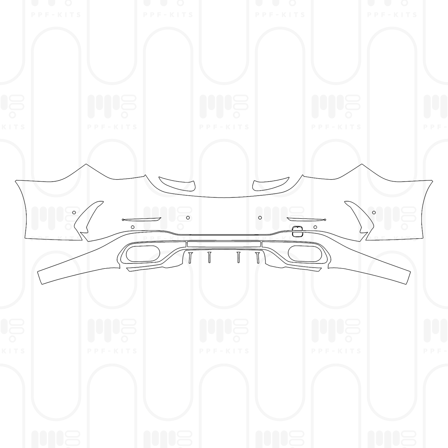 PPF prédécoupé Mercedes-Benz C Class Sedan AMG C43 2025