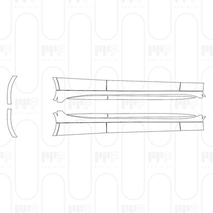 PPF prédécoupé Mercedes-Benz C Class Sedan AMG C43 2025