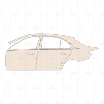 PPF prédécoupé Mercedes-Benz C Class Sedan Base Extended Wheelbase 2024