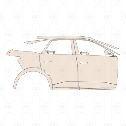 PPF prédécoupé Peugeot E-3008 (EU) GT 2025