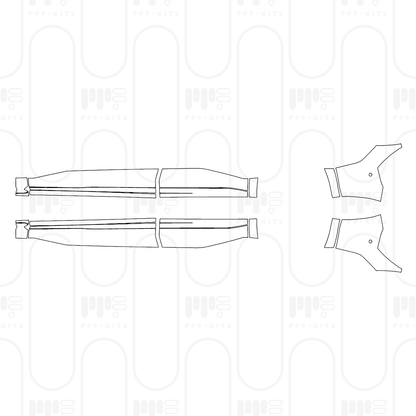 PPF prédécoupé Peugeot E-3008 (EU) GT 2025