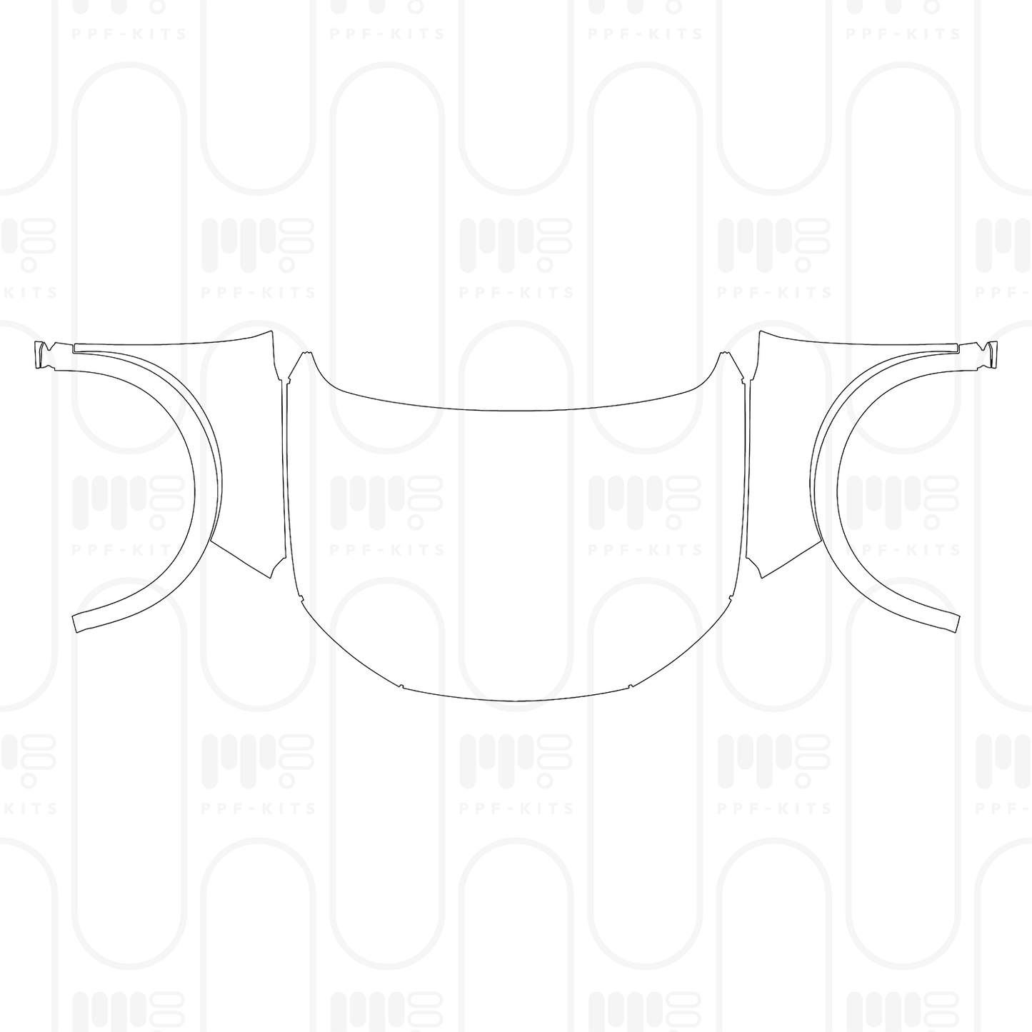 PPF prédécoupé Peugeot E-3008 (EU) Allure 2025