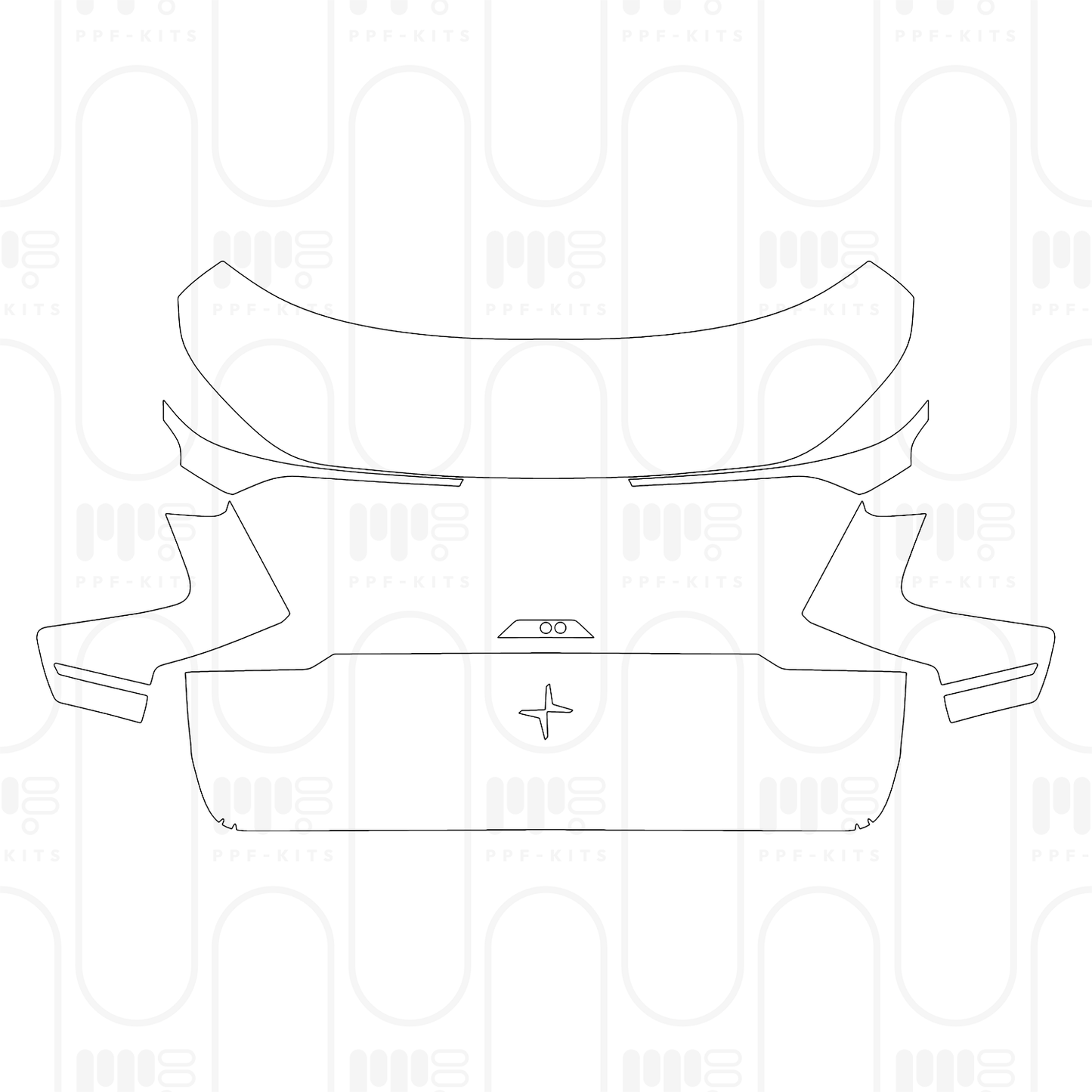 PPF prédécoupé Polestar 3 2025