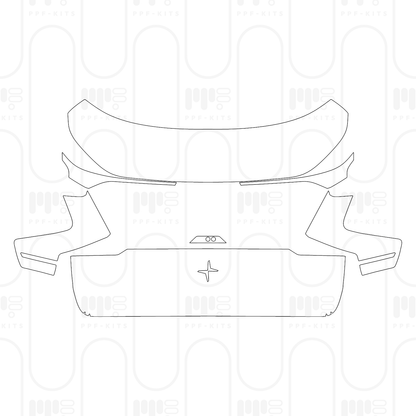 PPF prédécoupé Polestar 3 2025