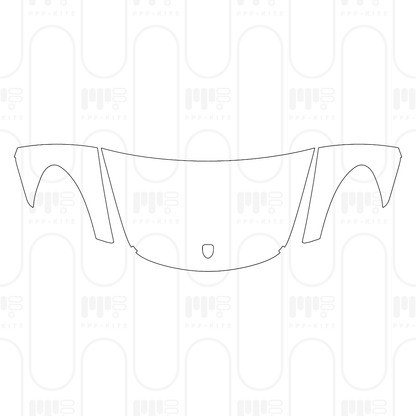 PPF prédécoupé Porsche 718 Boxter S 2024