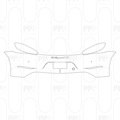 PPF prédécoupé Porsche 718 Cayman GTS 2025