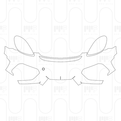 PPF prédécoupé Porsche 718 Spyder RS 2025