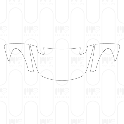 PPF prédécoupé Porsche 718 Spyder RS 2025