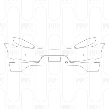 PPF prédécoupé Porsche 718 Spyder RS 2025