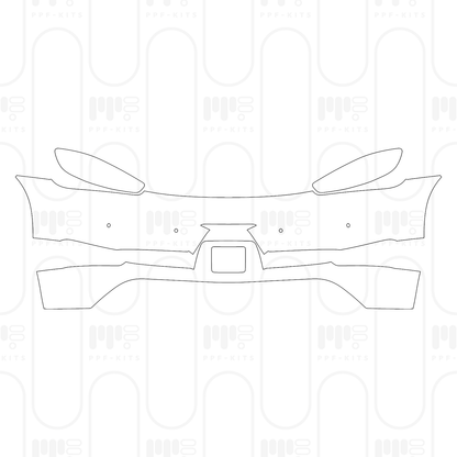 PPF prédécoupé Porsche 718 Spyder RS 2025
