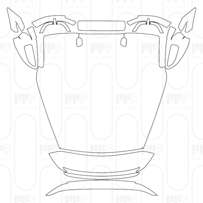 PPF prédécoupé Porsche 718 Spyder RS 2025