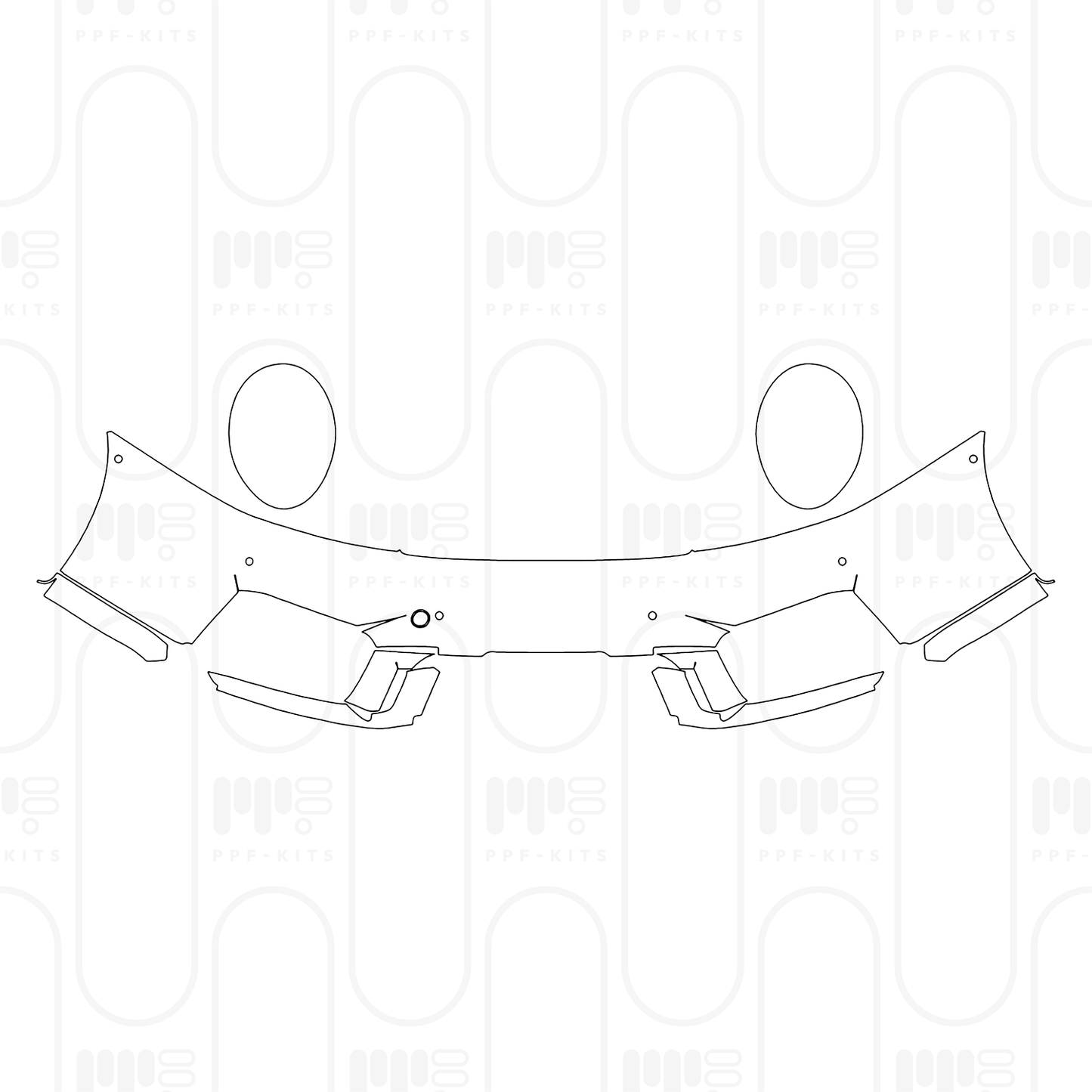 PPF prédécoupé Porsche 911 Targa 4S 2025