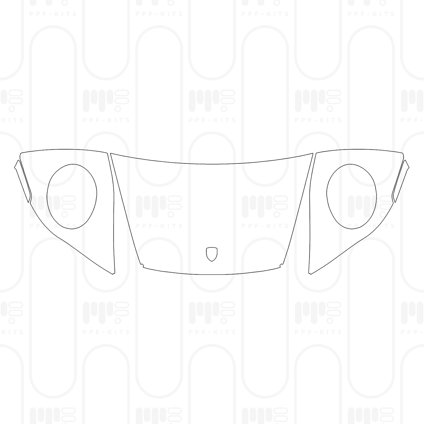 PPF prédécoupé Porsche 911 Targa 4S 2025