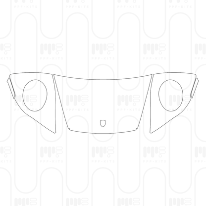 PPF prédécoupé Porsche 911 Targa 4S 2025