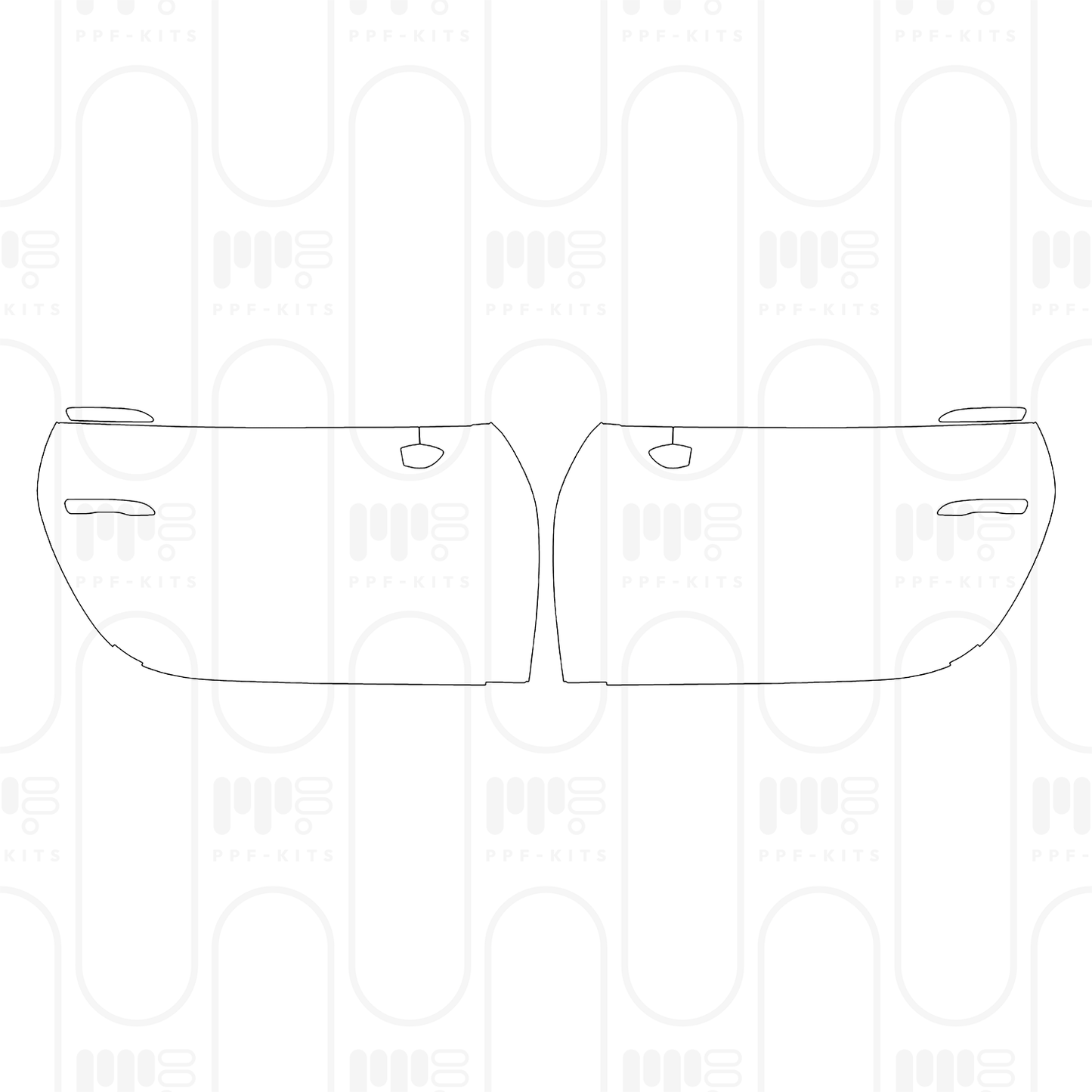 PPF prédécoupé Porsche 911 Targa 4S 2025