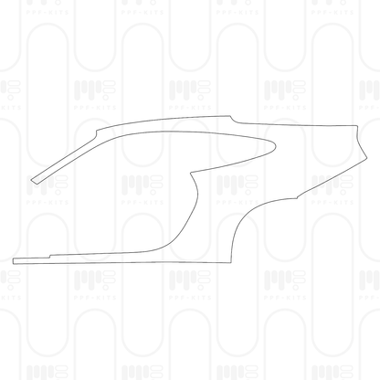 PPF prédécoupé Porsche 911 Carrera T Coupe 2025