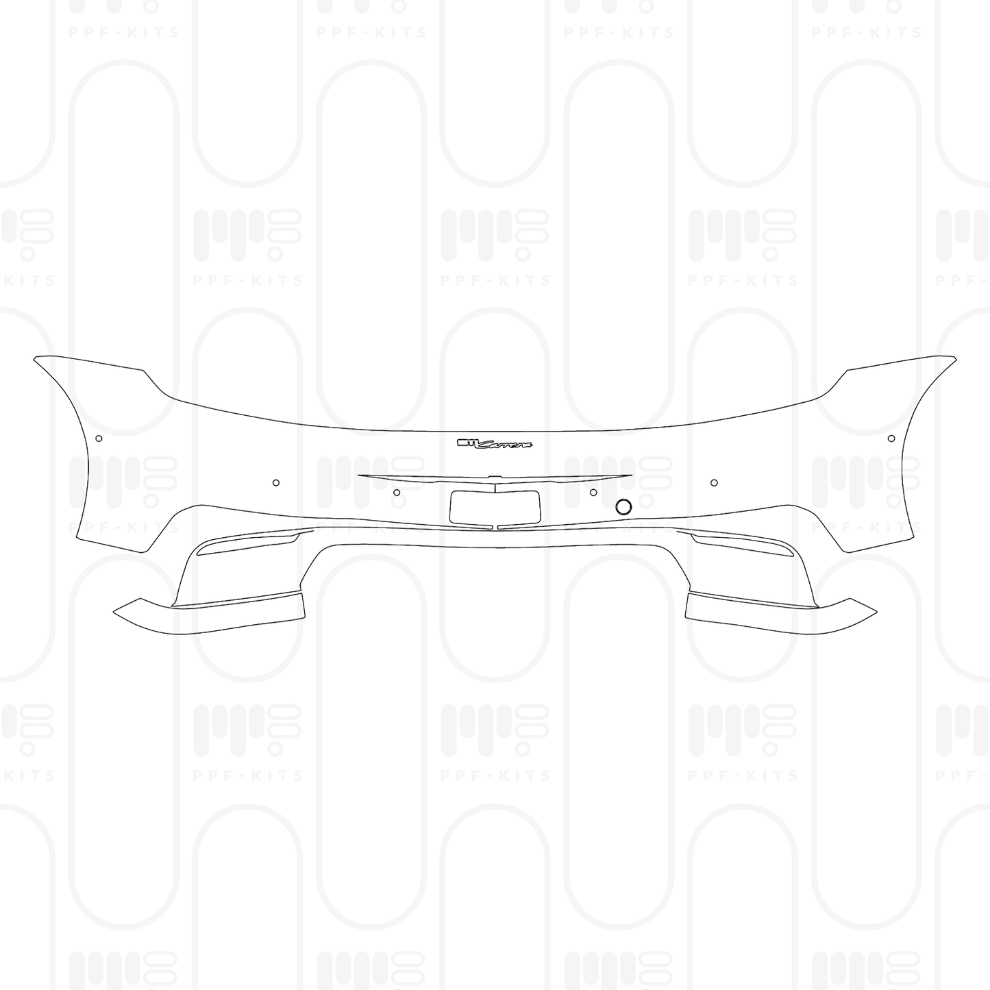 PPF prédécoupé Porsche 911 Carrera Coupe 2025