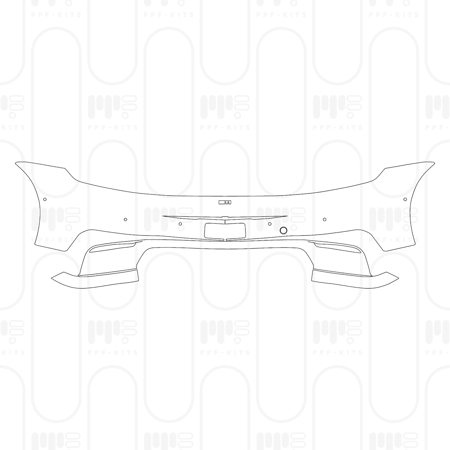 PPF prédécoupé Porsche 911 Carrera Coupe 2025
