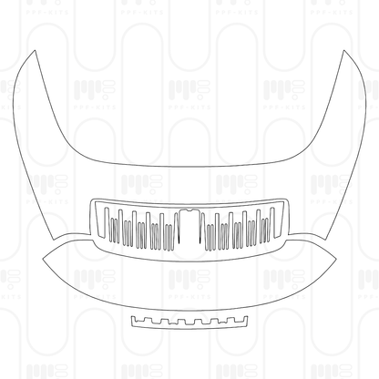 PPF prédécoupé Porsche 911 Carrera T Cabriolet 2025