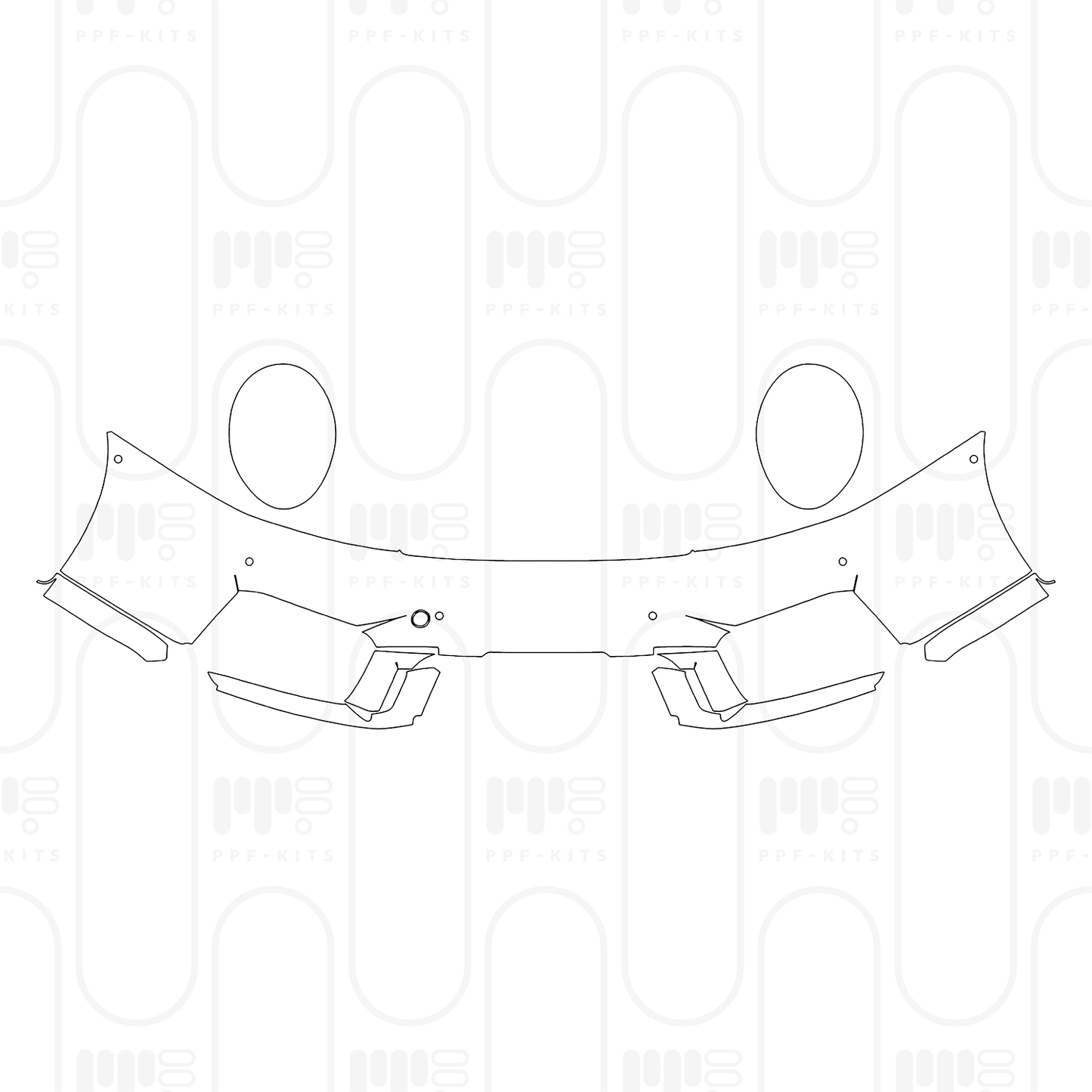 PPF prédécoupé Porsche 911 Carrera 4 GTS Cabriolet 2025