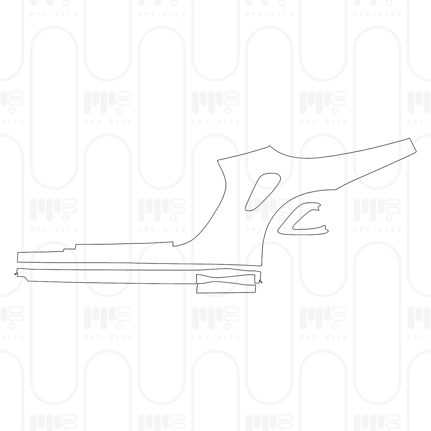 PPF prédécoupé Porsche 911 Turbo Cabriolet 2024