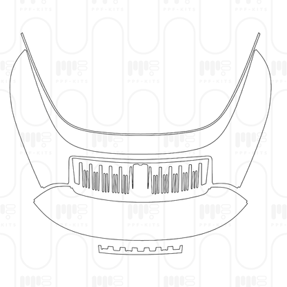 PPF prédécoupé Porsche 911 Targa 4S 2025