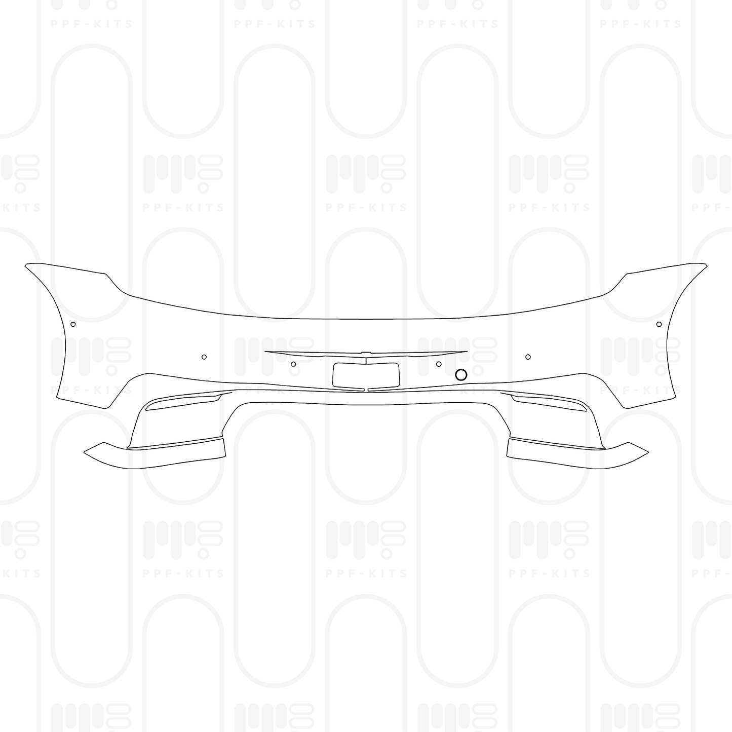 PPF prédécoupé Porsche 911 Targa 4S 2025