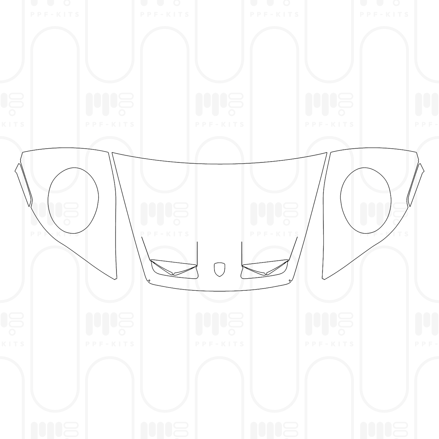 PPF prédécoupé Porsche 911 GT3 2025