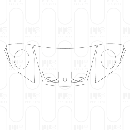 PPF prédécoupé Porsche 911 GT3 2025