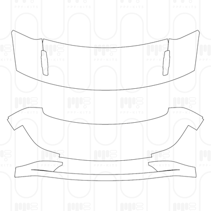 PPF prédécoupé Porsche 911 GT3 2025