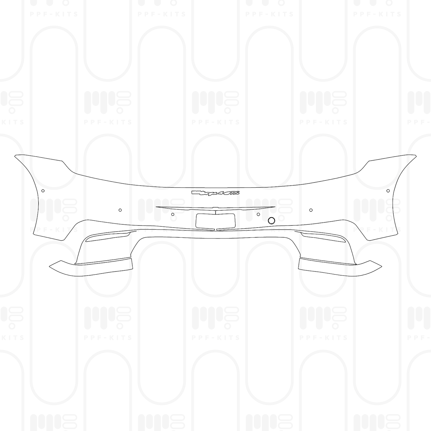 PPF prédécoupé Porsche 911 Targa 4 GTS 2025