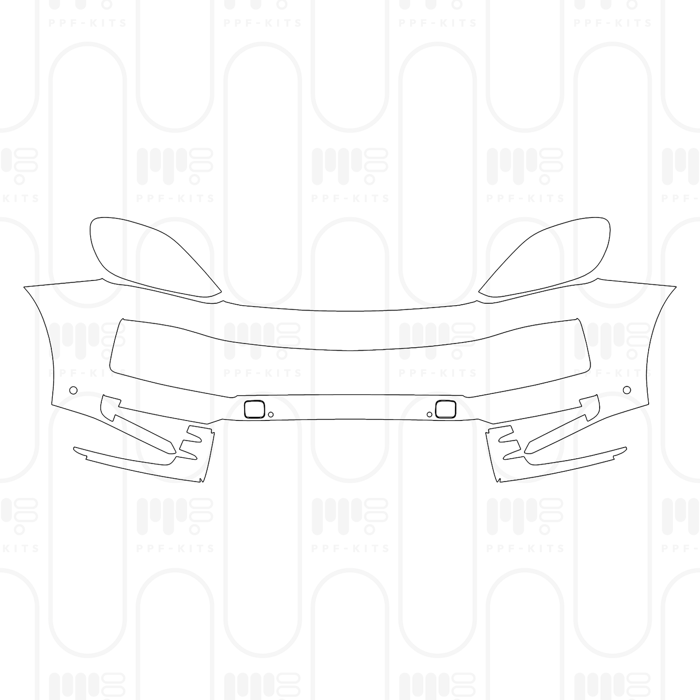 PPF prédécoupé Porsche Cayenne S E-Hybrid 2024