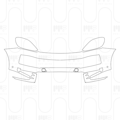 PPF prédécoupé Porsche Cayenne S E-Hybrid 2024