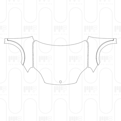 PPF prédécoupé Porsche Cayenne S 2024