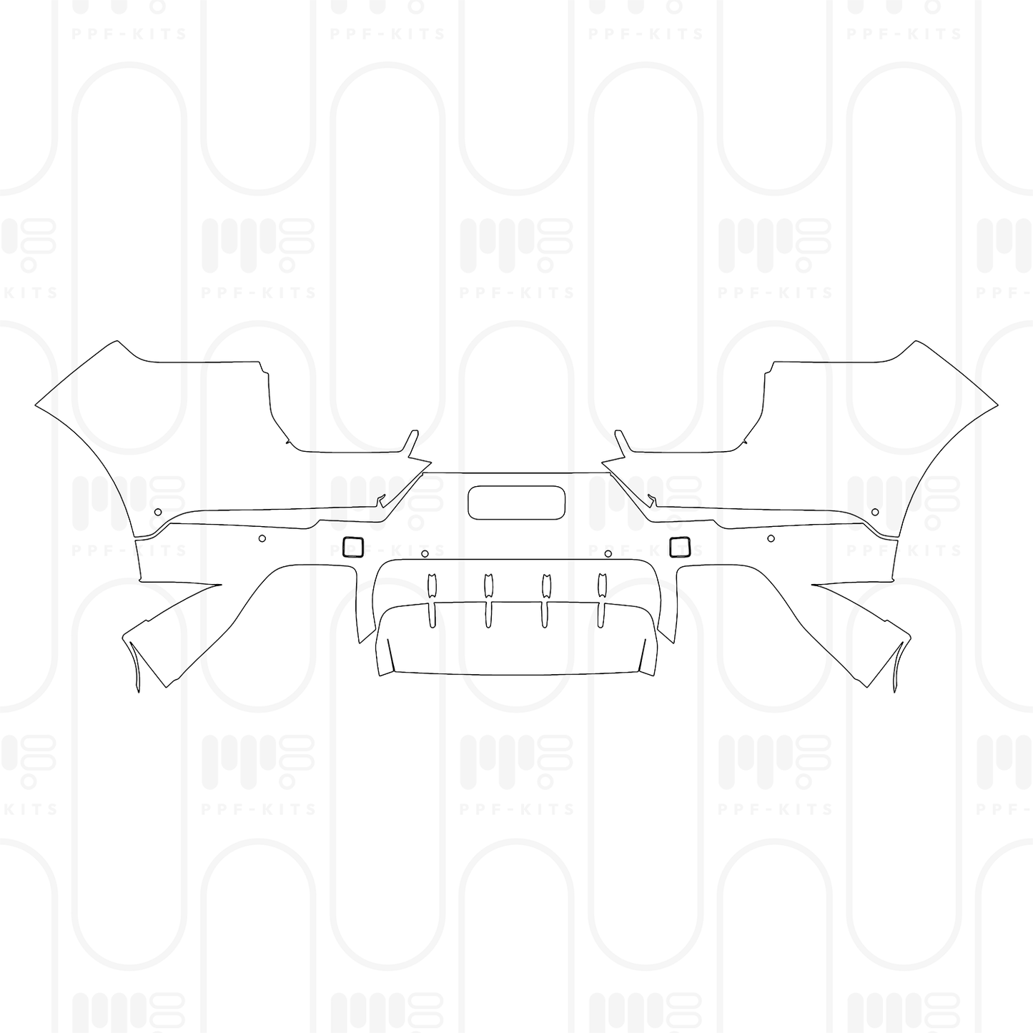 PPF prédécoupé Porsche Cayenne S E-Hybrid 2024