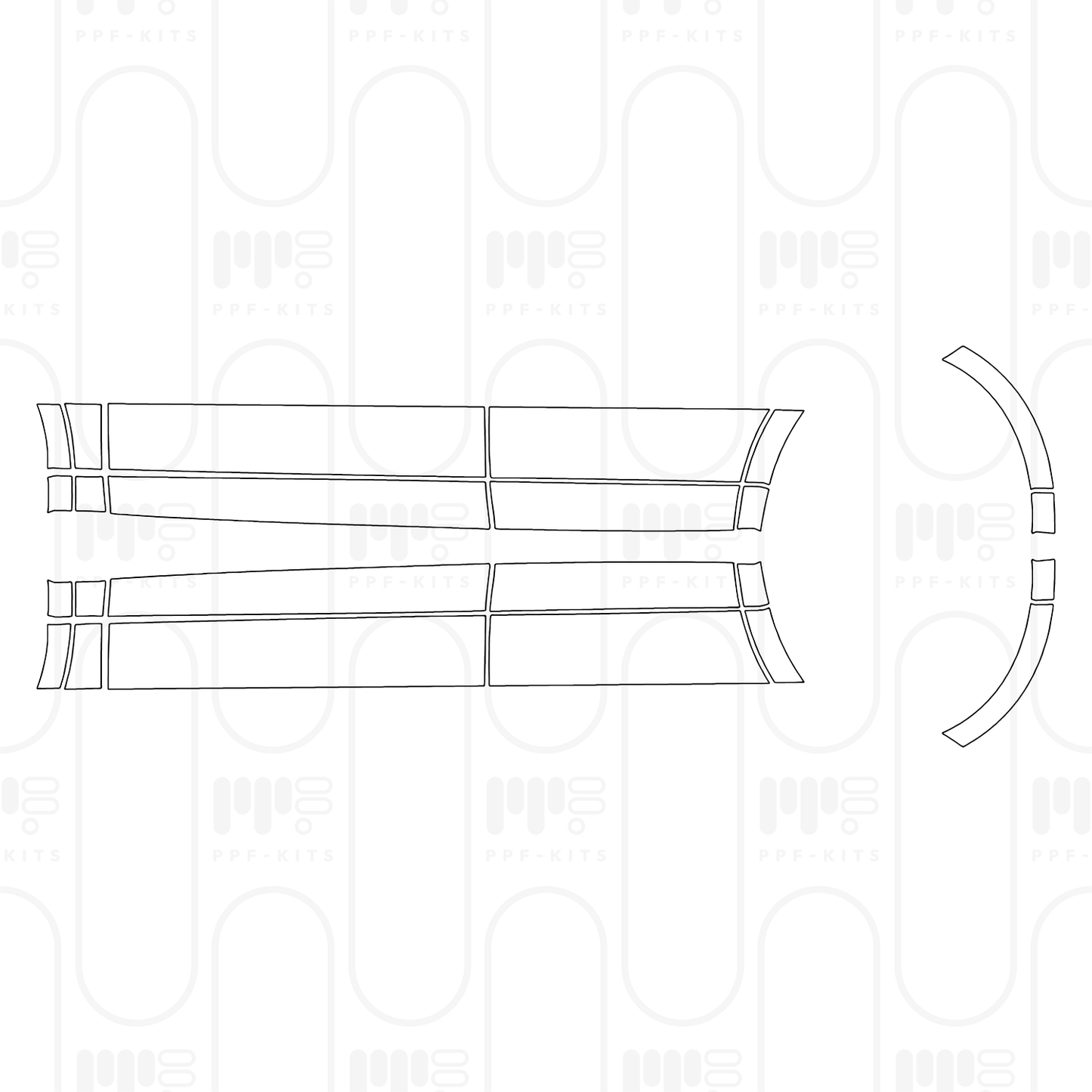 PPF prédécoupé Porsche Cayenne S E-Hybrid 2024