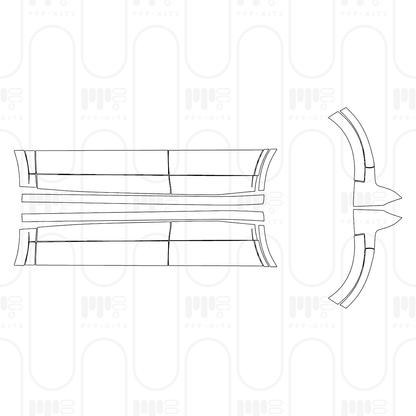 PPF prédécoupé Porsche Cayenne S E-Hybrid 2024