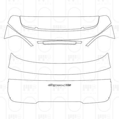 PPF prédécoupé Porsche Cayenne GTS 2024