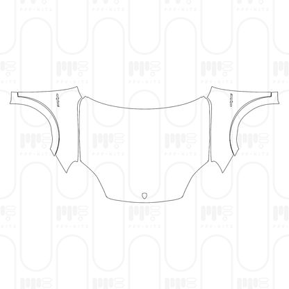 PPF prédécoupé Porsche Cayenne S E-Hybrid 2024